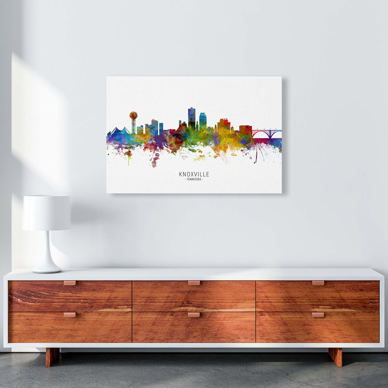 Knoxville Tennessee Skyline Art Print by Michael Tompsett A1 Canvas
