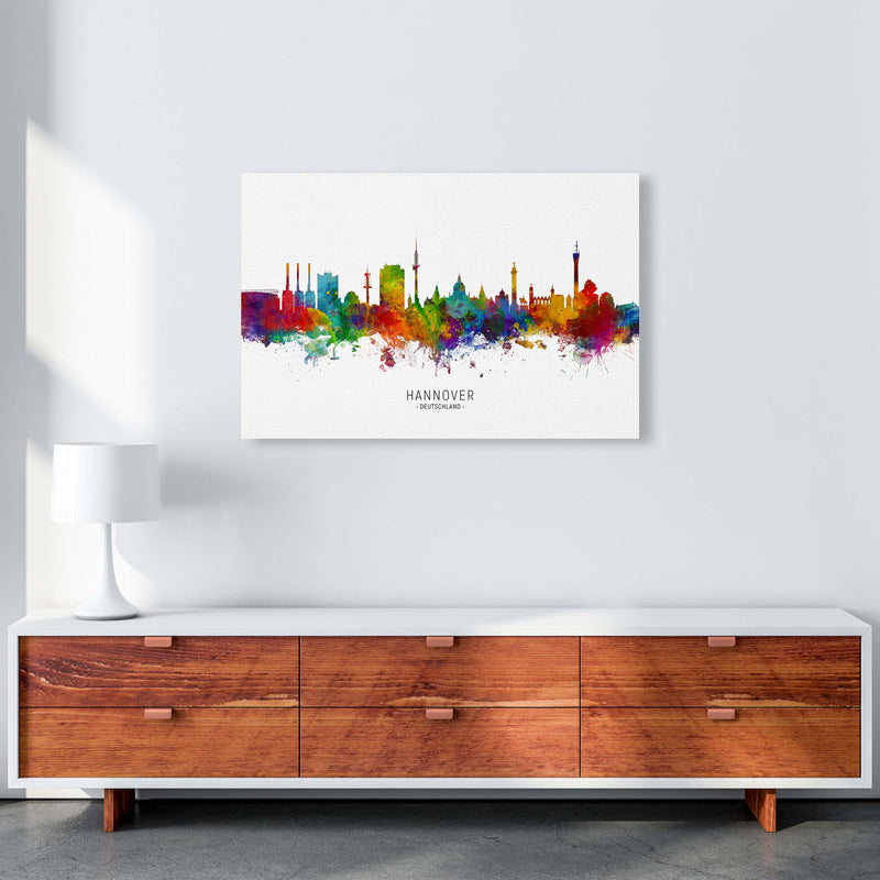 Hannover Deutschland Skyline Art Print by Michael Tompsett A1 Canvas