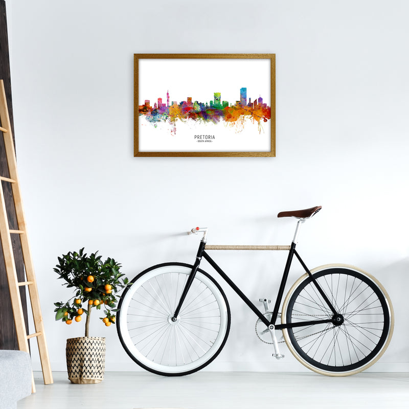 Pretoria South Africa Skyline Art Print by Michael Tompsett A2 Print Only