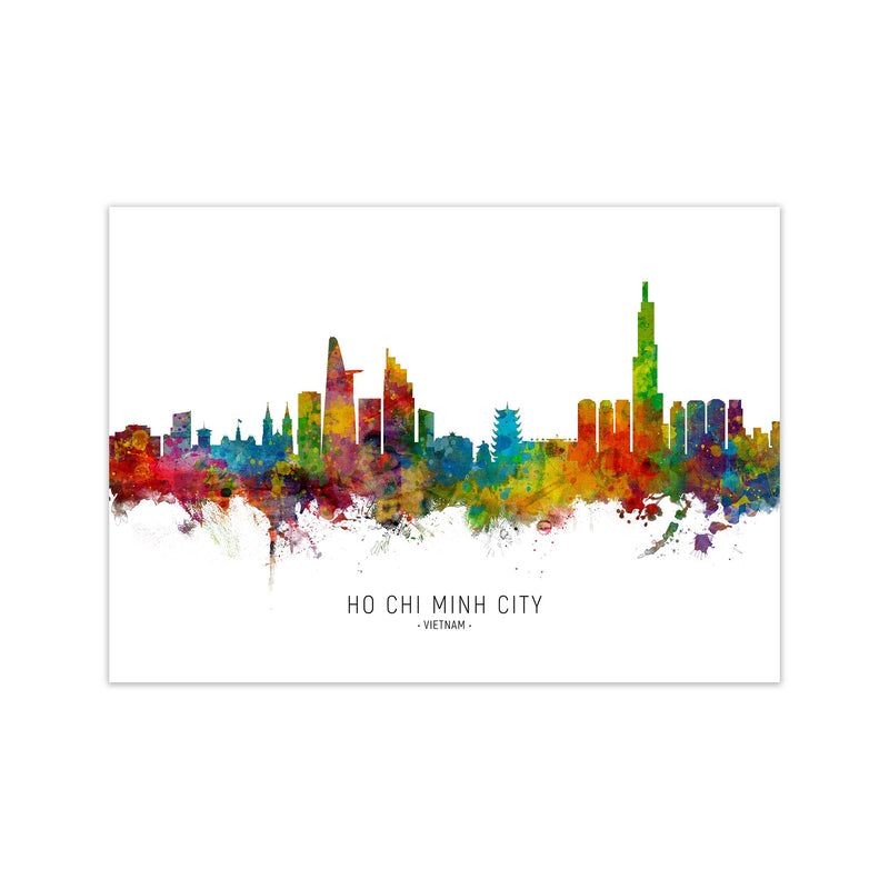 Ho Chi Minh City Vietnam Skyline Print by Michael Tompsett Print Only