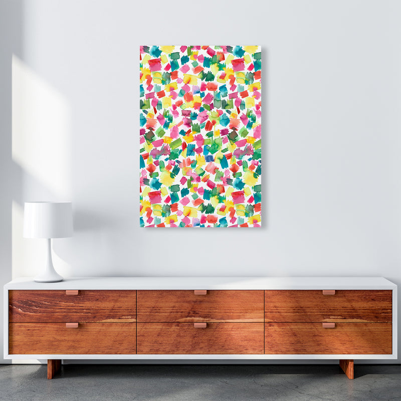 Abstract Spring Colorful Abstract Art Print by Ninola Design A1 Canvas