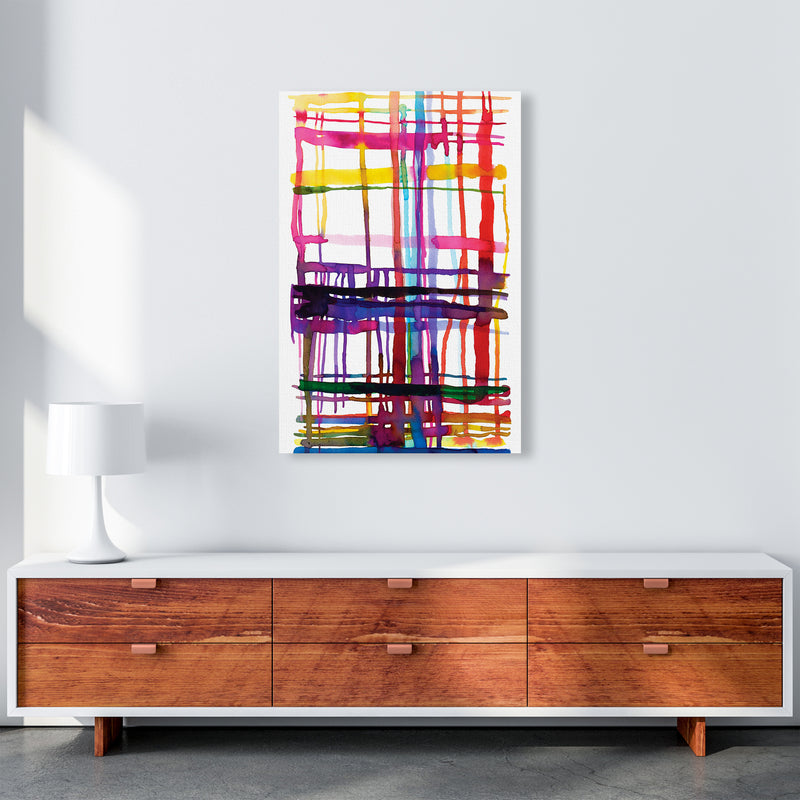 Loom Telar Abstract Art Print by Ninola Design A1 Canvas