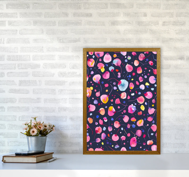 Flying Seeds Abstract Art Print by Ninola Design A2 Print Only