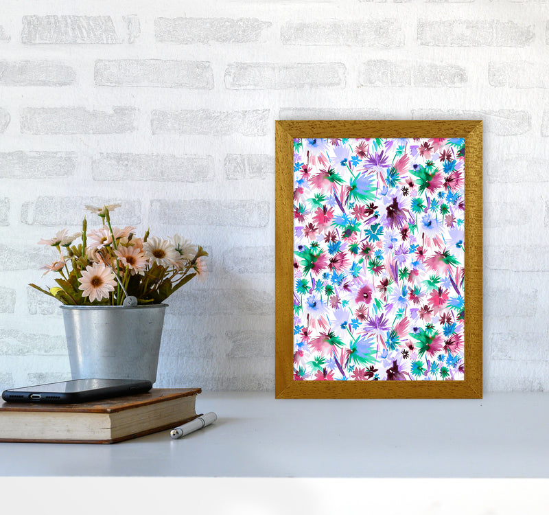 Abstract Jungle Colors Abstract Art Print by Ninola Design A4 Print Only