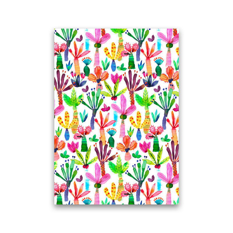 Palms Kids Garden Abstract Art Print by Ninola Design Print Only