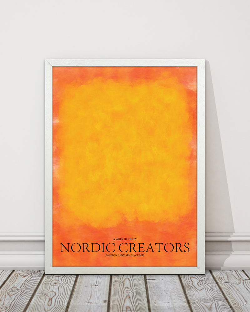 Color Block 2 Abstract Art Print by Nordic Creators