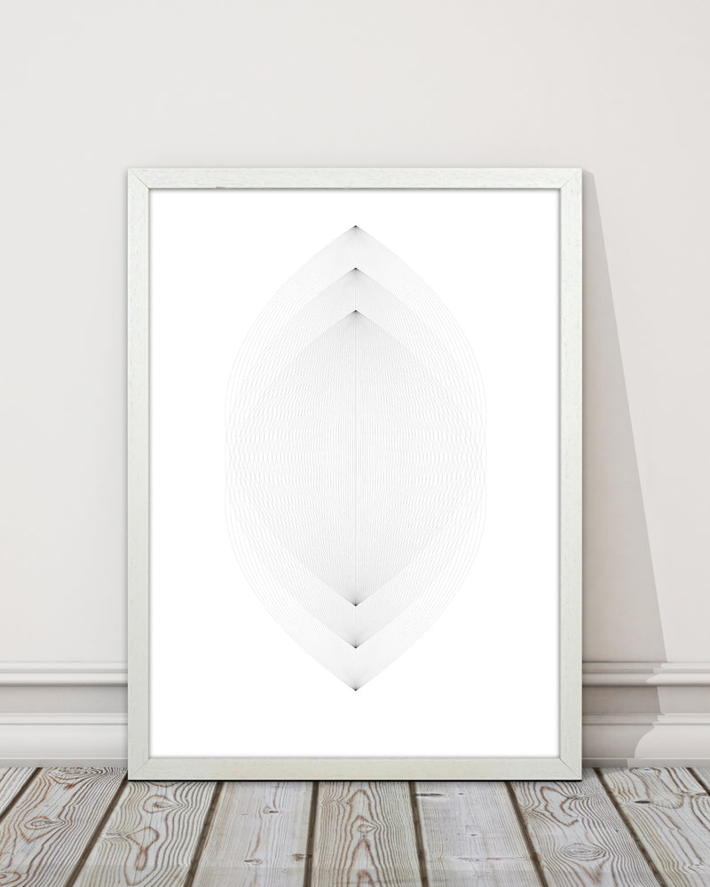 Leaves Abstract Art Print by Nordic Creators
