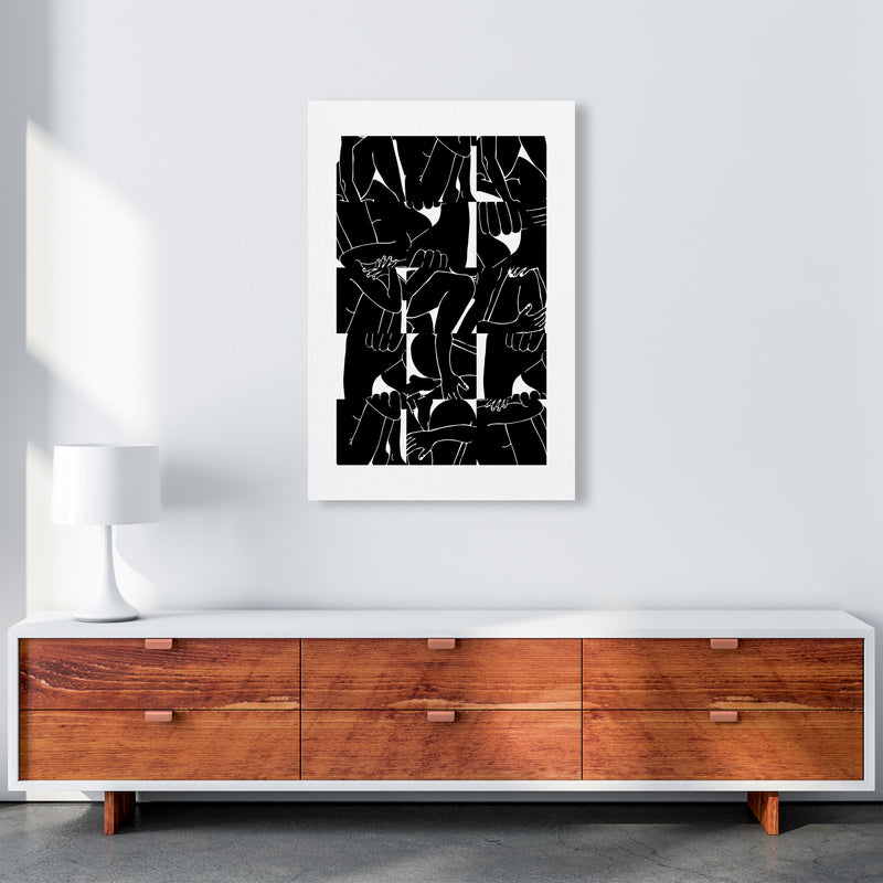 Bodies Abstract Art Print by Nordic Creators A1 Canvas