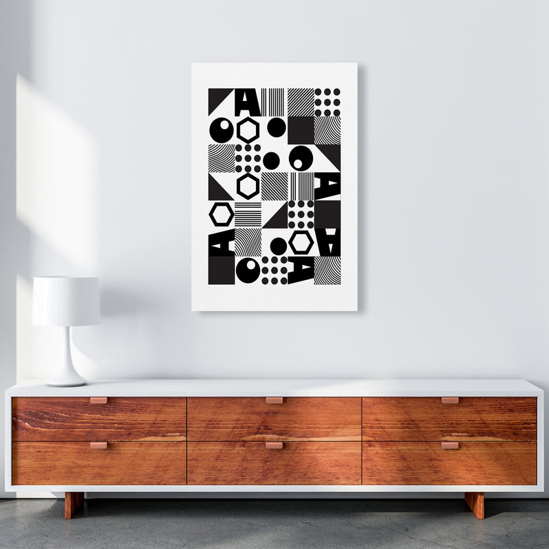 Geometric II Abstract Art Print by Nordic Creators A1 Canvas