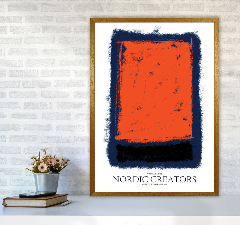 Abstract 4 Modern Contemporary Art Print by Nordic Creators A1 Print Only