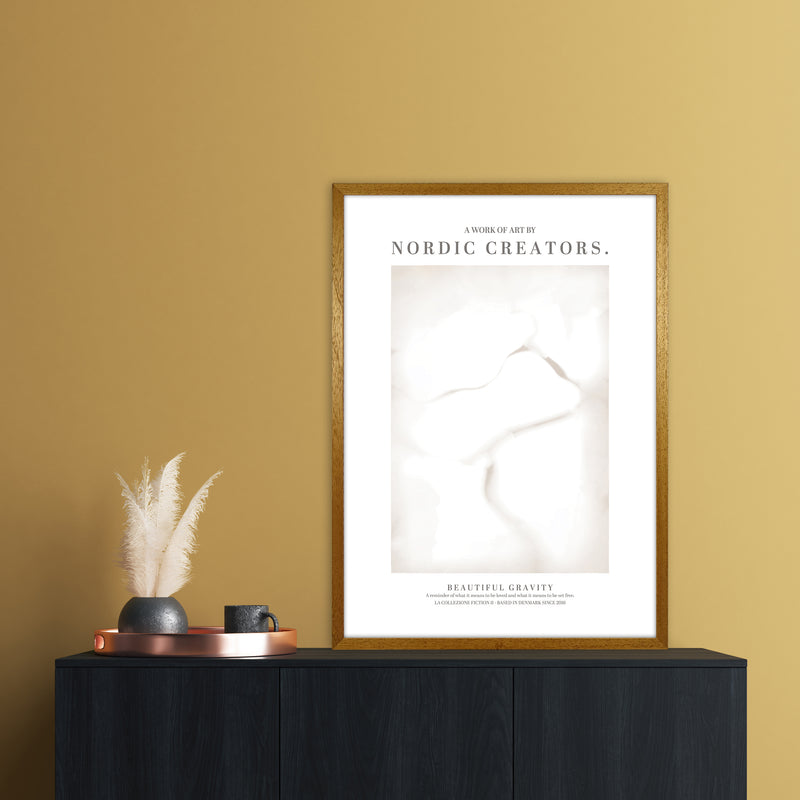 Beautiful Gravity Abstract Art Print by Nordic Creators A1 Print Only
