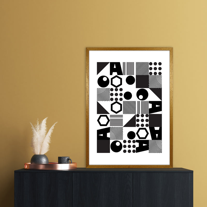 Geometric II Abstract Art Print by Nordic Creators A1 Print Only
