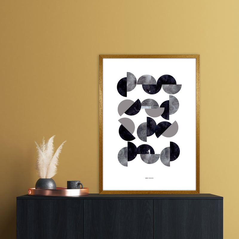 PJ-836-15 Geometric Abstract Art Print by Nordic Creators A1 Print Only