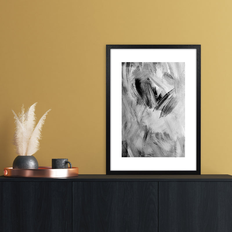 Painting Abstract Art Print by Nordic Creators A2 White Frame
