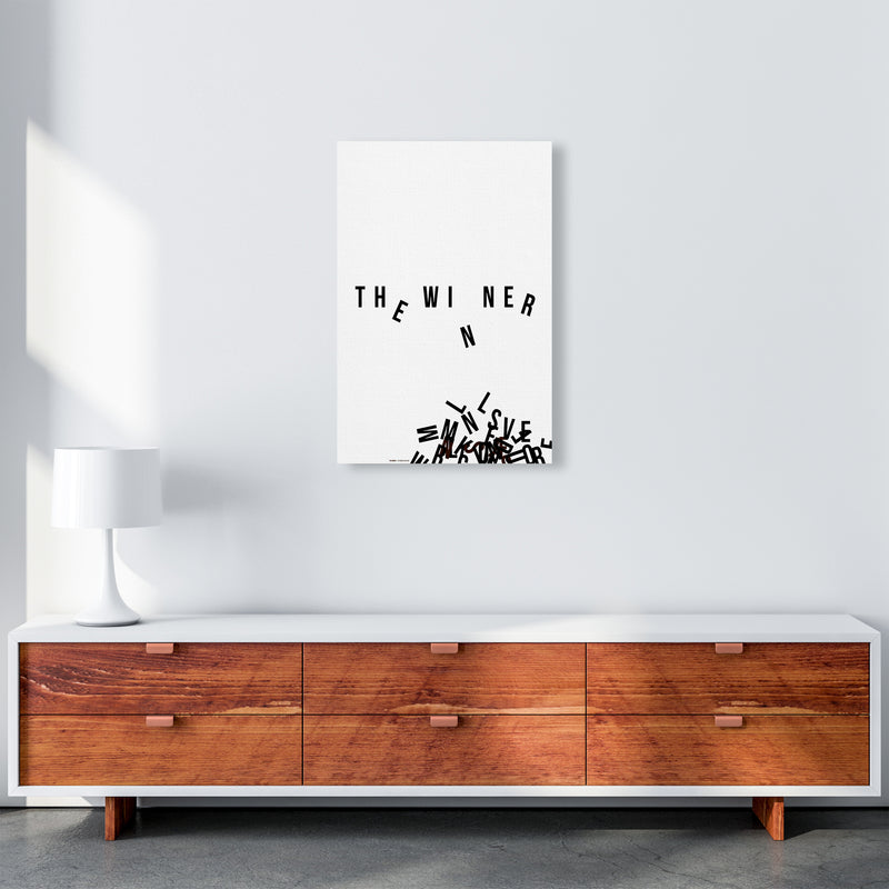 PJ-836-11 The winner Abstract Art Print by Nordic Creators A2 Canvas