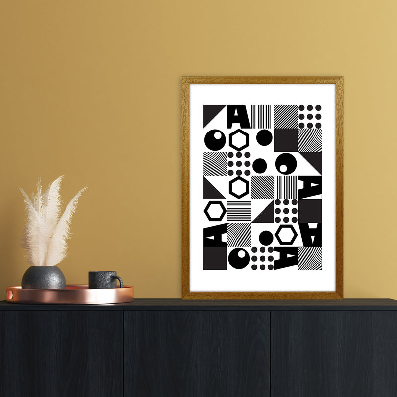 Geometric II Abstract Art Print by Nordic Creators A2 Print Only