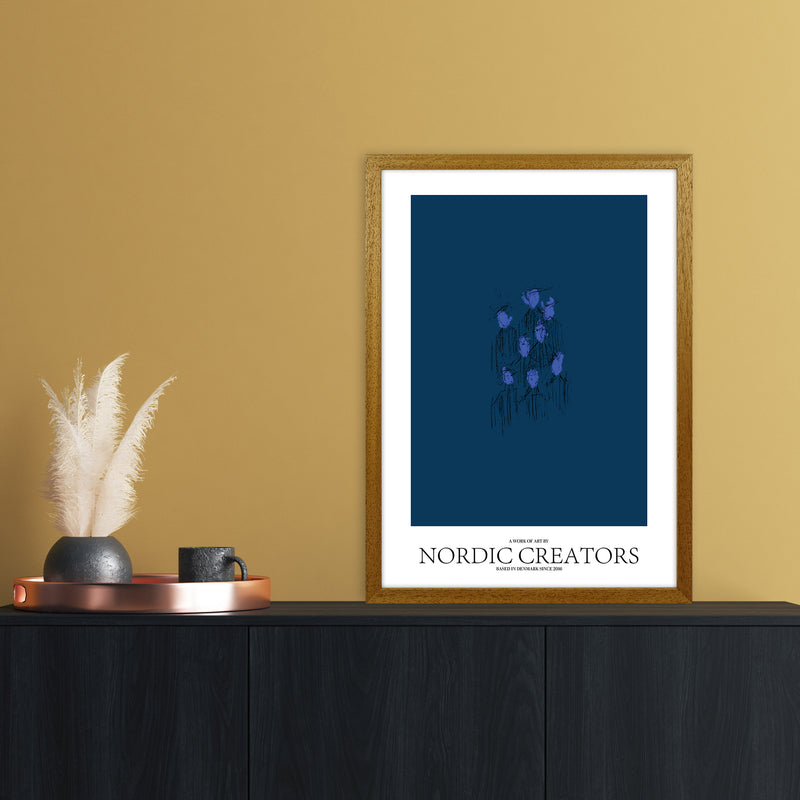 I'm blue Abstract Art Print by Nordic Creators A2 Print Only