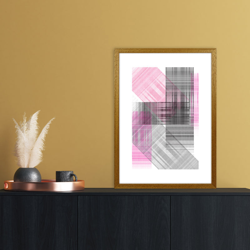 Splash Abstract Art Print by Nordic Creators A2 Print Only