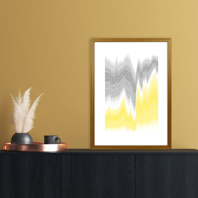 Waves in the deep Abstract Art Print by Nordic Creators A2 Print Only