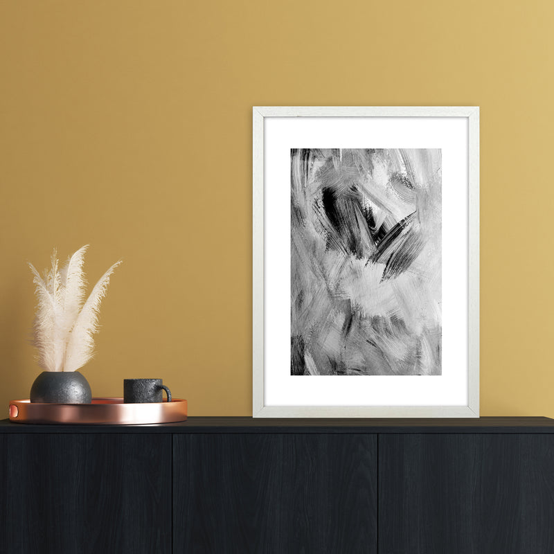 Painting Abstract Art Print by Nordic Creators A2 Oak Frame