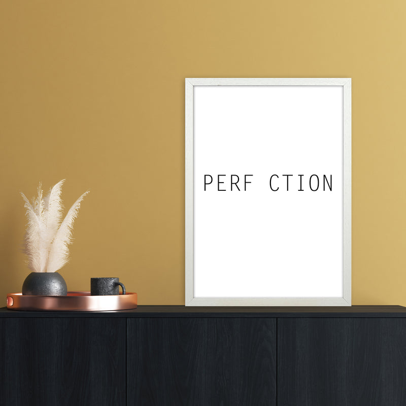 Perfection Abstract Art Print by Nordic Creators A2 Oak Frame