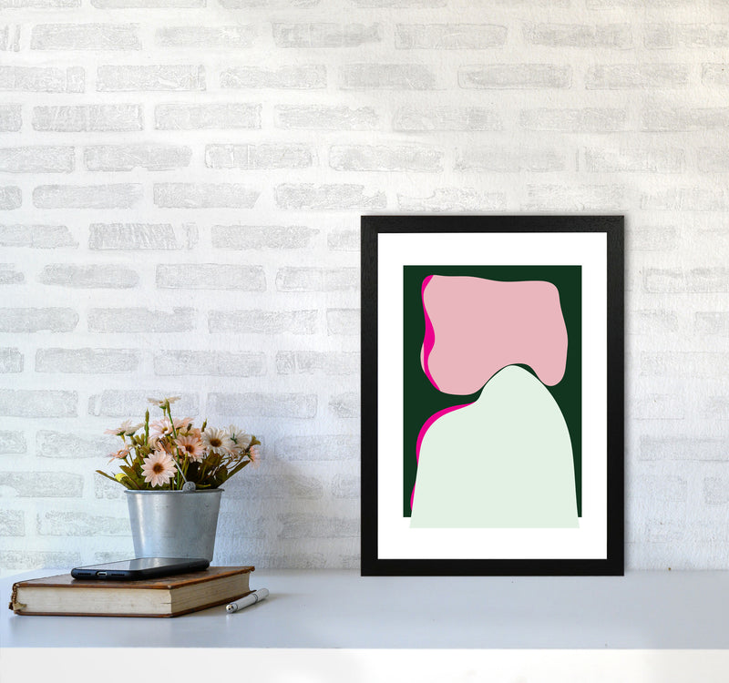 Abstract 2 Modern Contemporary Art Print by Nordic Creators A3 White Frame
