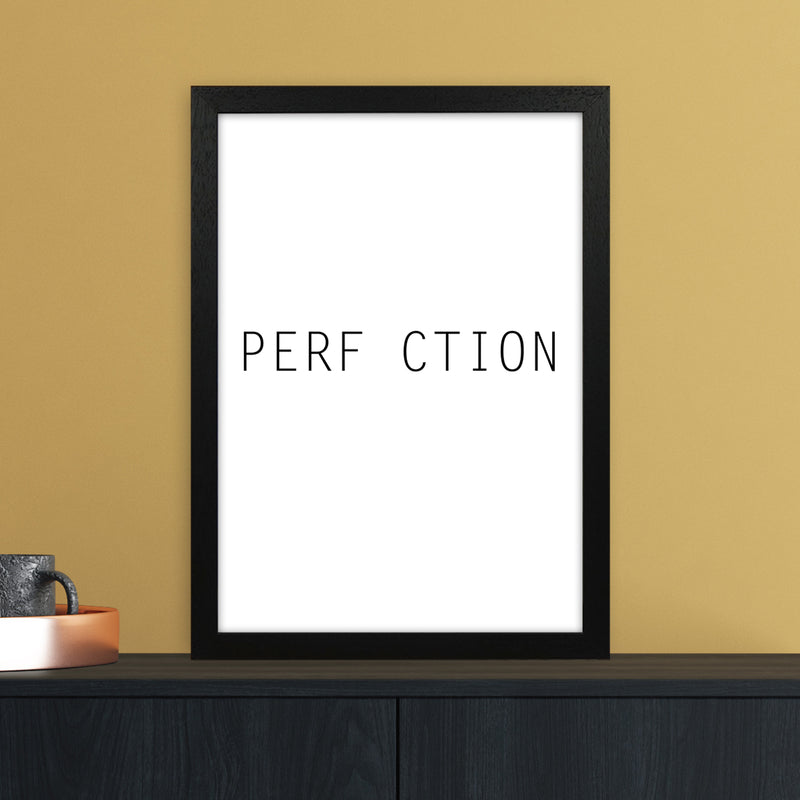 Perfection Abstract Art Print by Nordic Creators A3 White Frame