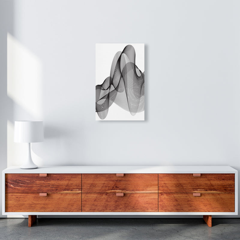 Graphic Abstract Art Print by Nordic Creators A3 Canvas