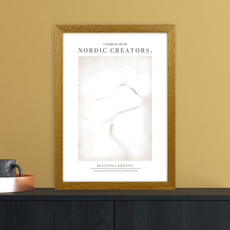 Beautiful Gravity Abstract Art Print by Nordic Creators A3 Print Only