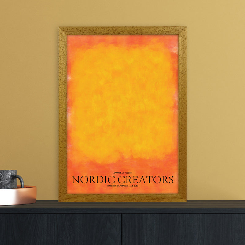 Color Block Abstract Art Print by Nordic Creators A3 Print Only