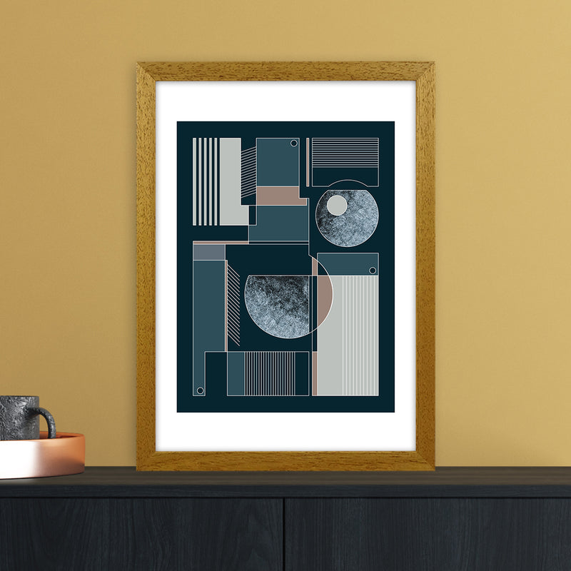 Geometric III Abstract Art Print by Nordic Creators A3 Print Only