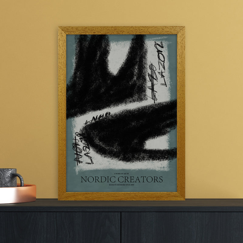 Ghost Abstract Art Print by Nordic Creators A3 Print Only