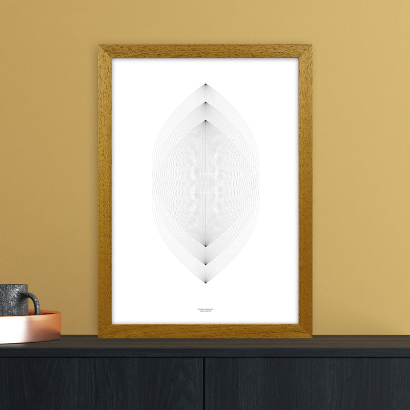 PJ-836-8 Leaves Abstract Art Print by Nordic Creators A3 Print Only