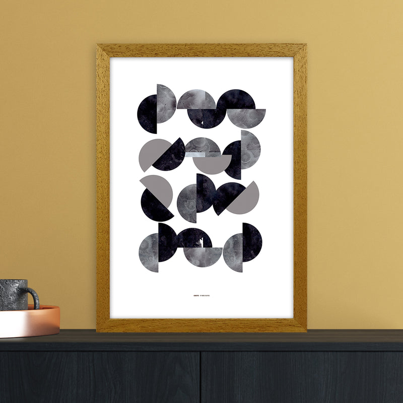 PJ-836-15 Geometric Abstract Art Print by Nordic Creators A3 Print Only