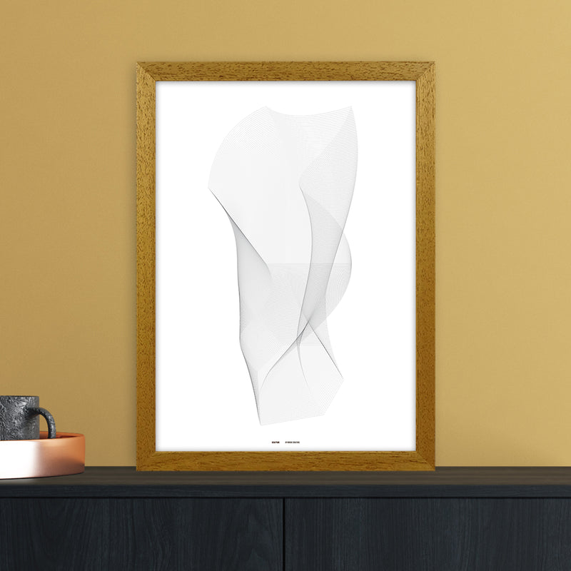 PJ-836-6 sculpture I Abstract Art Print by Nordic Creators A3 Print Only