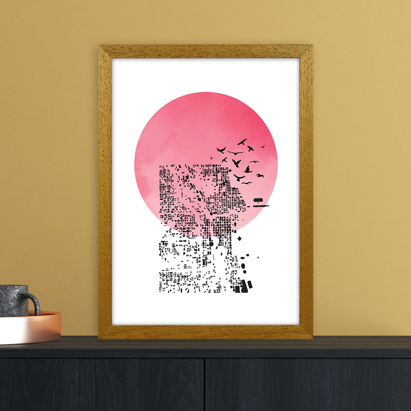 Shadow Abstract Art Print by Nordic Creators A3 Print Only