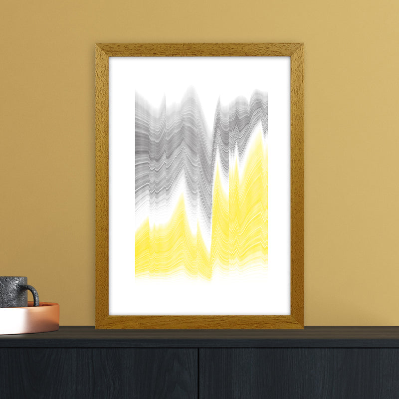 Waves in the deep Abstract Art Print by Nordic Creators A3 Print Only