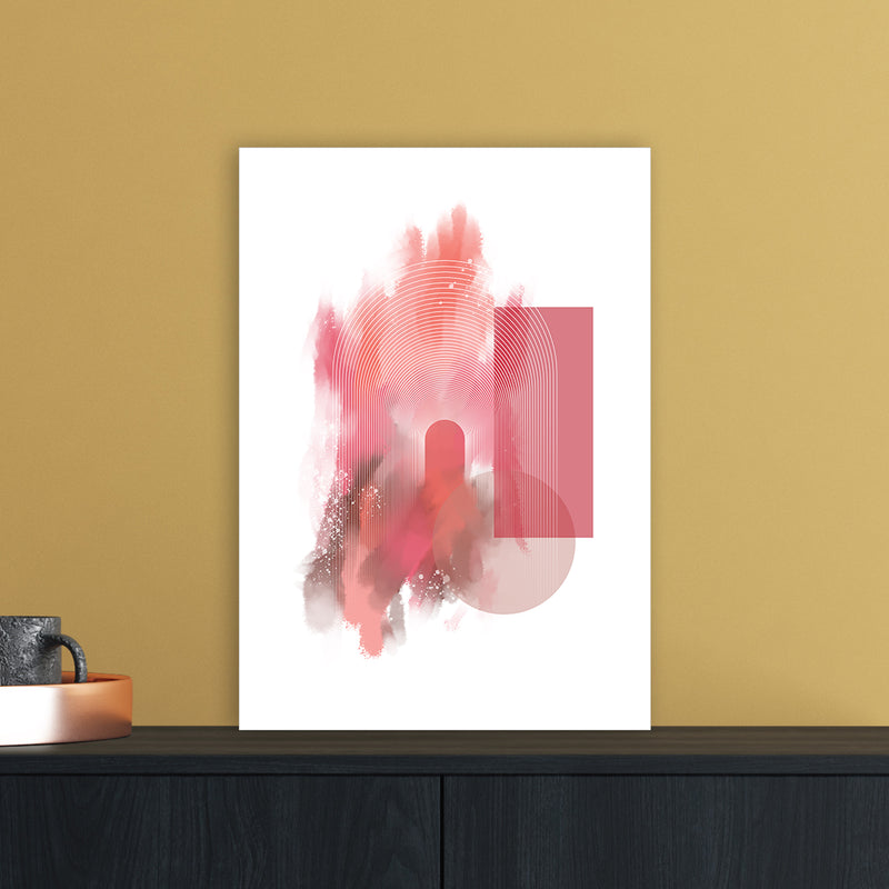 Color painting 2 Abstract Art Print by Nordic Creators A3 Black Frame