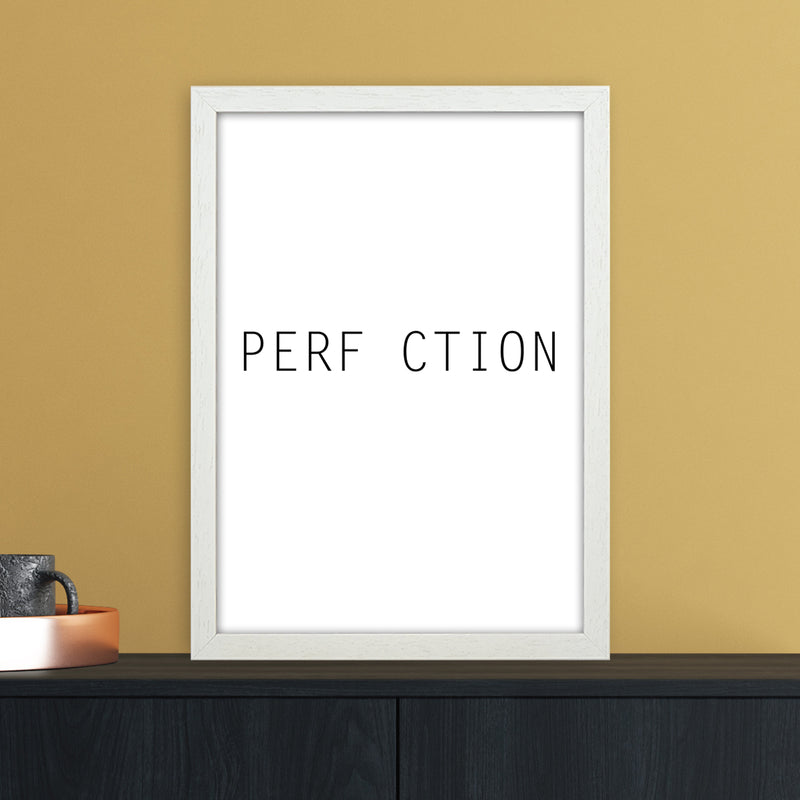 Perfection Abstract Art Print by Nordic Creators A3 Oak Frame