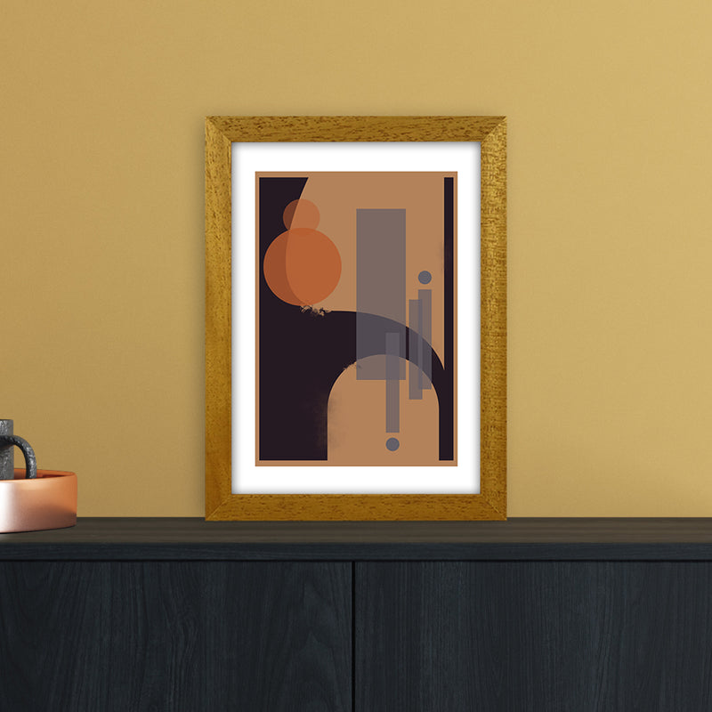 Geometric Abstract Art Print by Nordic Creators A4 Print Only