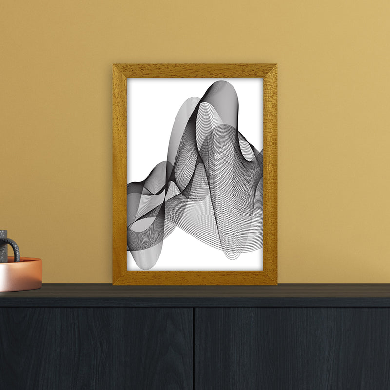 Graphic Abstract Art Print by Nordic Creators A4 Print Only