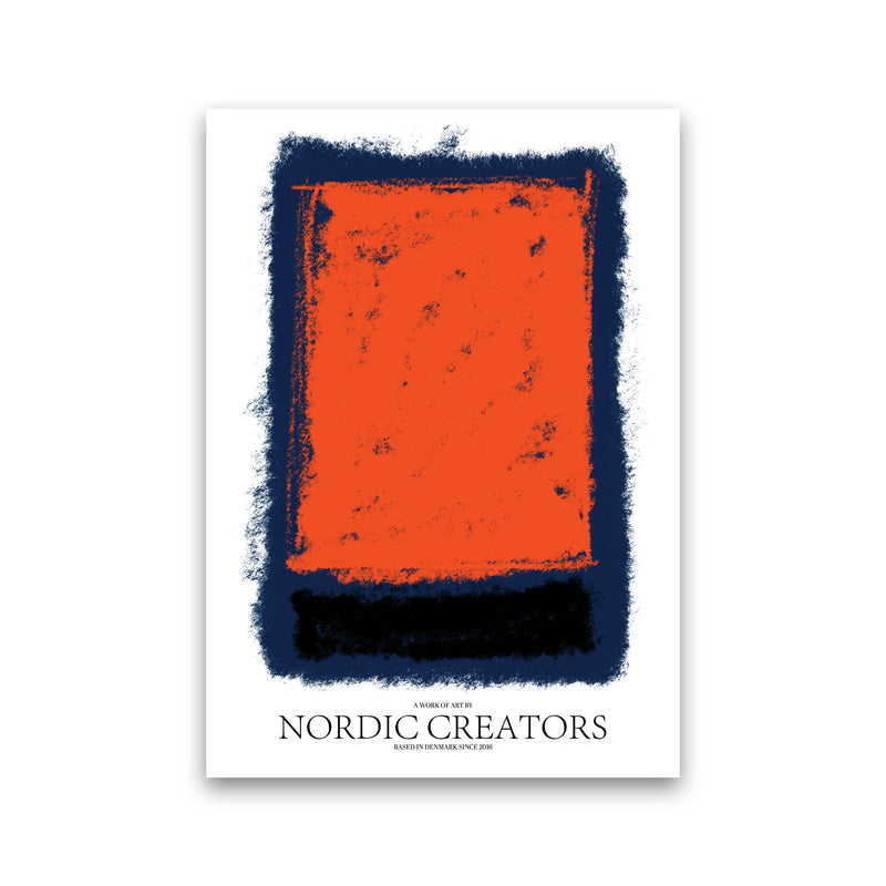 Abstract 4 Modern Contemporary Art Print by Nordic Creators Print Only