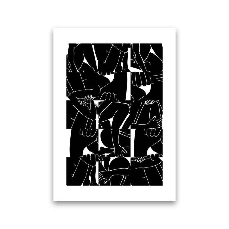 Bodies Abstract Art Print by Nordic Creators Print Only