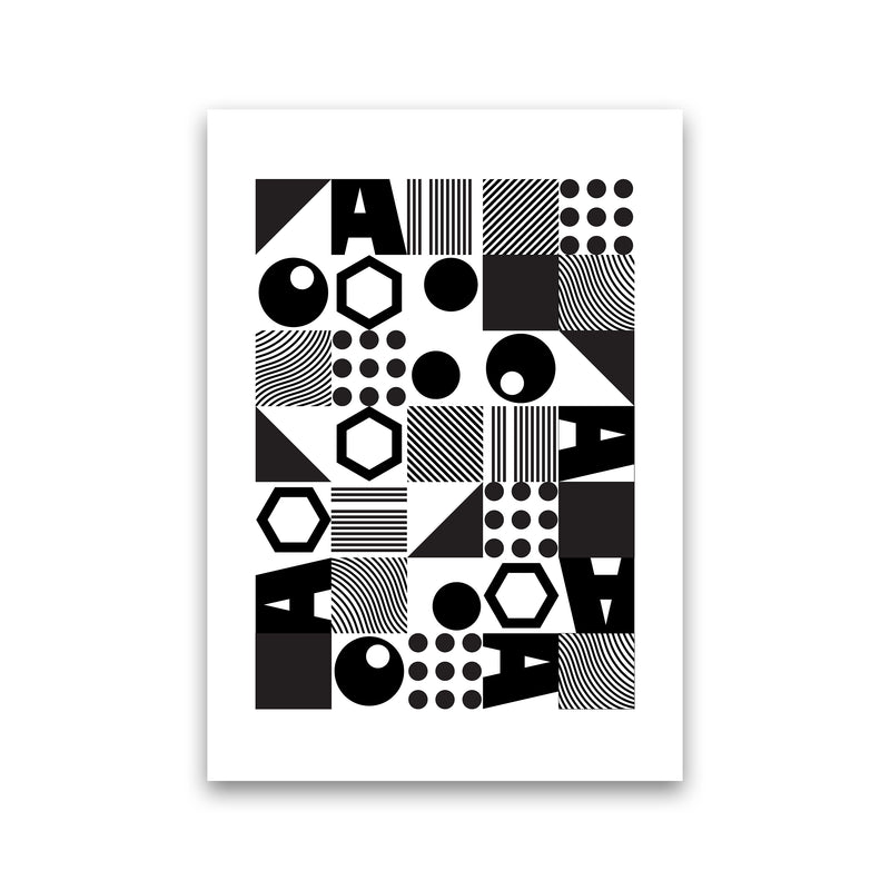 Geometric II Abstract Art Print by Nordic Creators Print Only