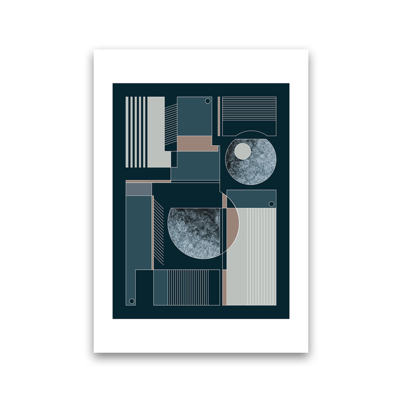 Geometric III Abstract Art Print by Nordic Creators Print Only