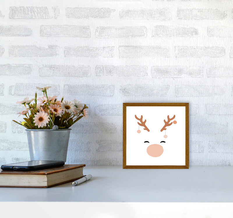 Deer & Baubles Christmas Art Print by Orara Studio4040 Print Only