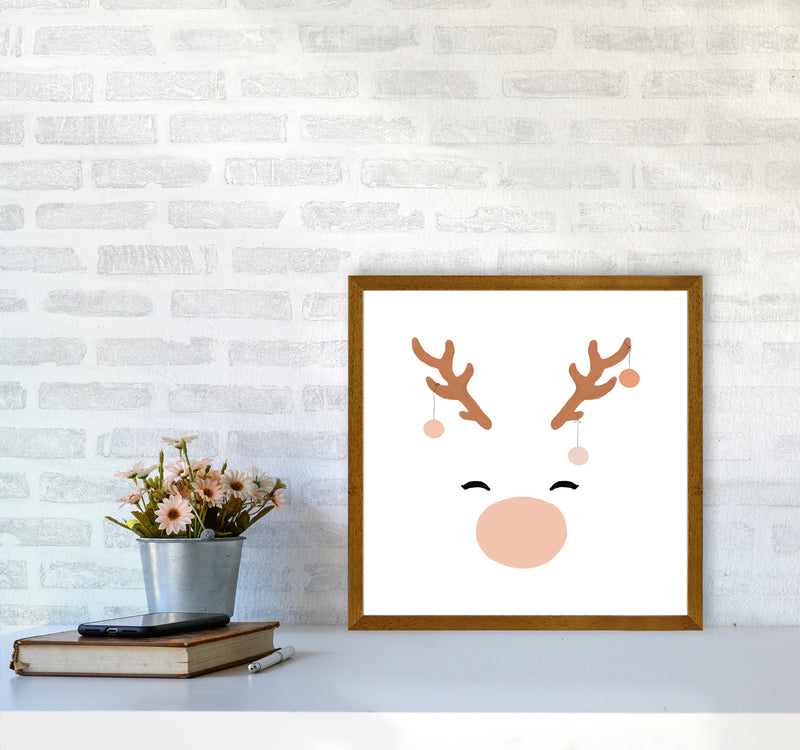 Deer & Baubles Christmas Art Print by Orara Studio5050 Print Only