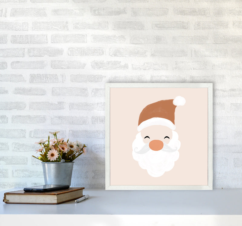 Santa Christmas Art Print by Orara Studio5050 Oak Frame