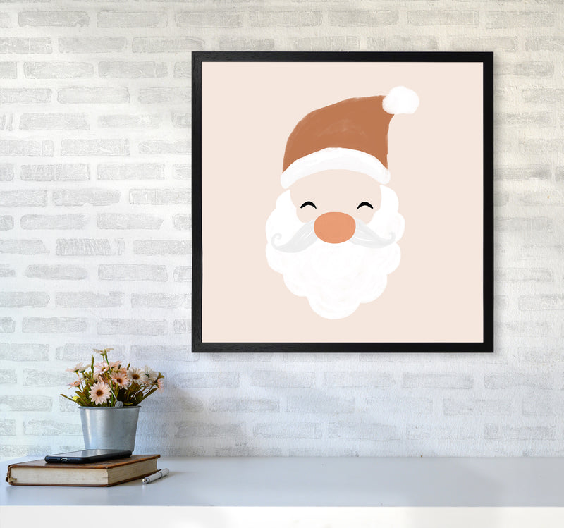 Santa Christmas Art Print by Orara Studio6060 White Frame