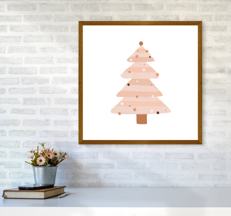 Blush Christmas Tree Christmas Art Print by Orara Studio6060 Print Only